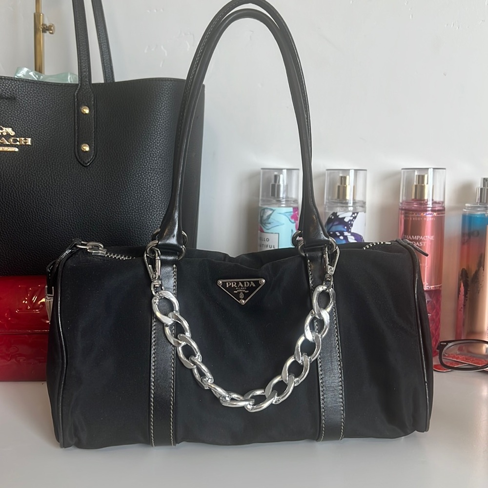 Prada Canvas Handbag